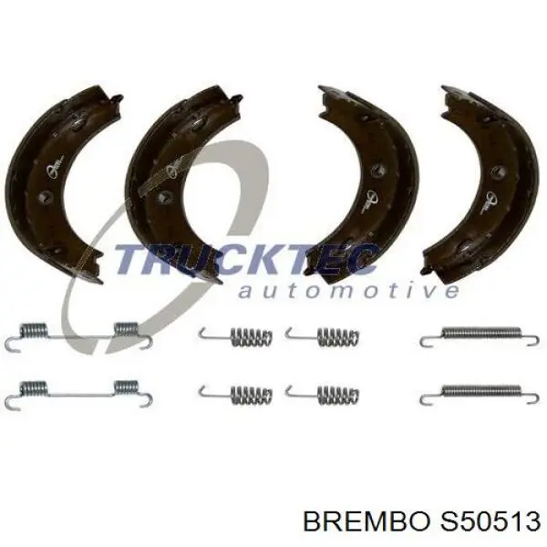 Купити S50513 Brembo Гальмівні колодки гальма стоянки