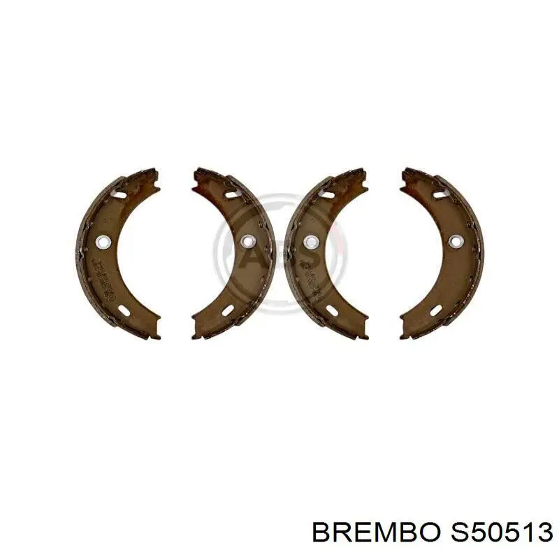 Колодки ручника S50513 Brembo