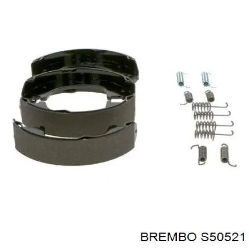 Колодки стоянкового гальма Brembo S50521