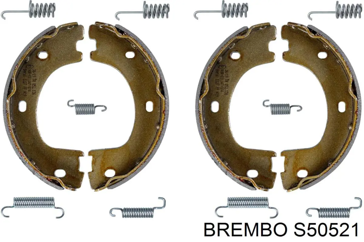 Купити S50521 Brembo Гальмівні колодки гальма стоянки