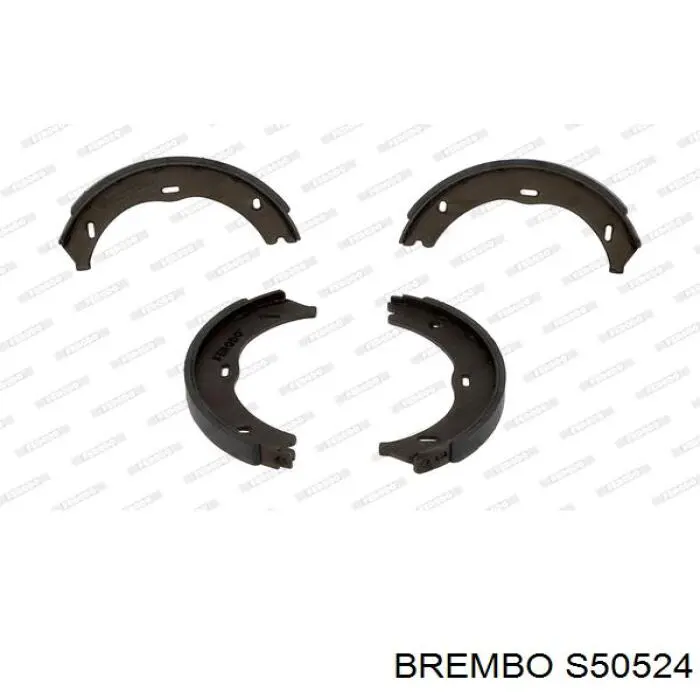 Купити S50524 Brembo Гальмівні колодки гальма стоянки