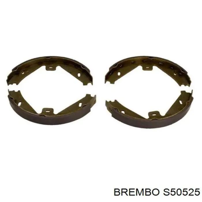 Купити S50525 Brembo Гальмівні колодки гальма стоянки