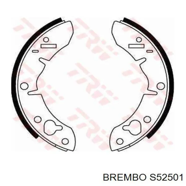 Колодки гальмові задні, барабанні S52501 Brembo