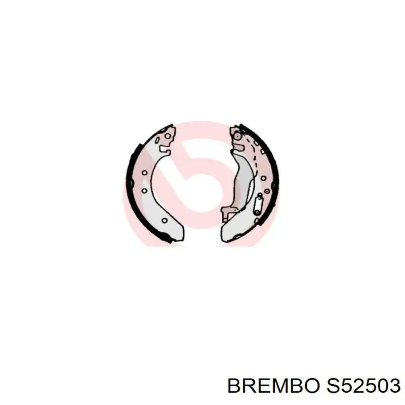 Гальма робочі задні ножні і гальмівні барабани Brembo S52503