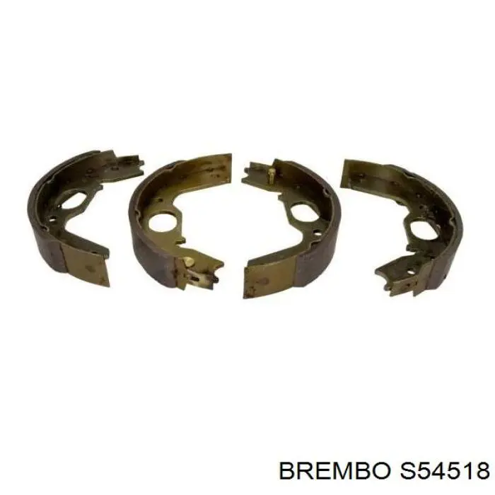 Колодки ручника / стоянкового гальма Brembo S54518 ціна, від 26.51 USD