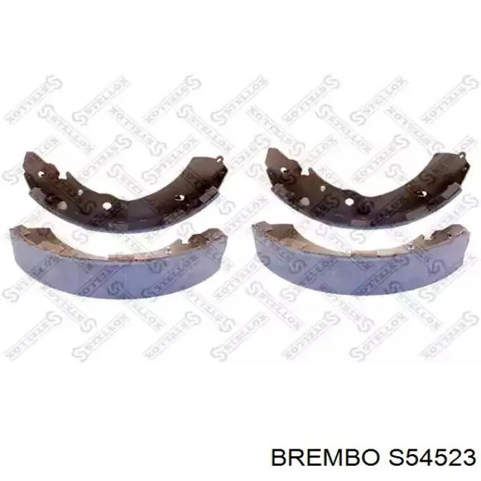 S54523 Brembo Колодки гальмівні задні, барабанні