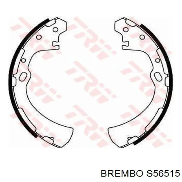 S56515 Brembo колодки гальмові задні, барабанні