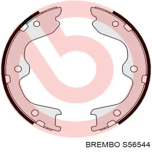 Колодки стоянкового гальма Brembo S56544