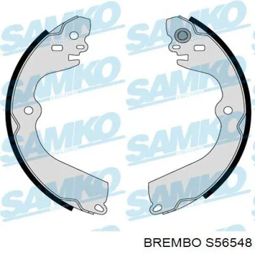 S56548 Brembo Колодки гальмівні задні, барабанні