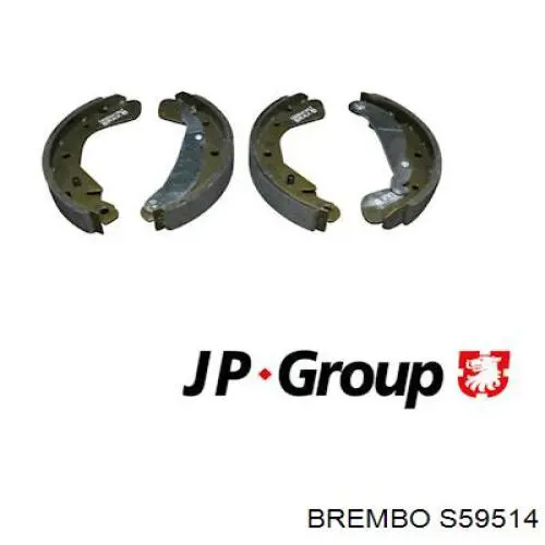 Гальма робочі задні ножні і гальмівні барабани Brembo S59514