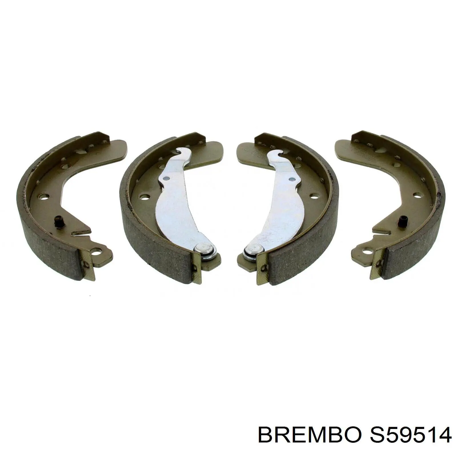 Колодки гальмові задні, барабанні S59514 Brembo