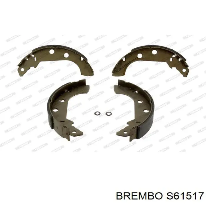 Колодки гальмові задні, барабанні S61517 Brembo