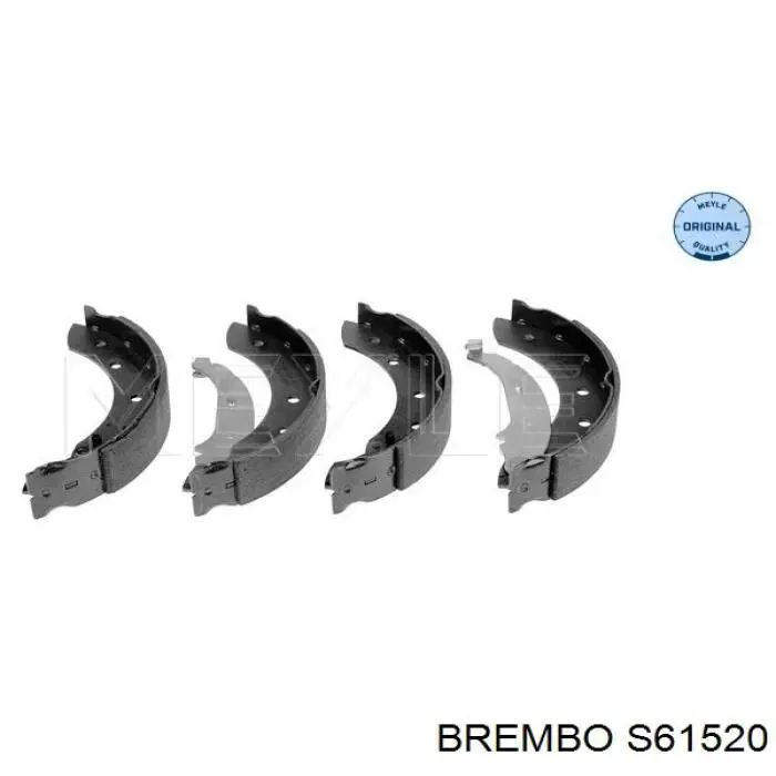 Купити S61520 Brembo Колодки гальмові задні, барабанні