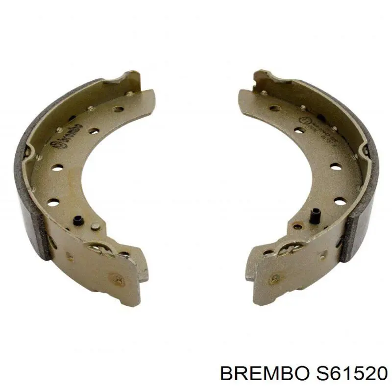 S61520 Brembo колодки гальмові задні, барабанні