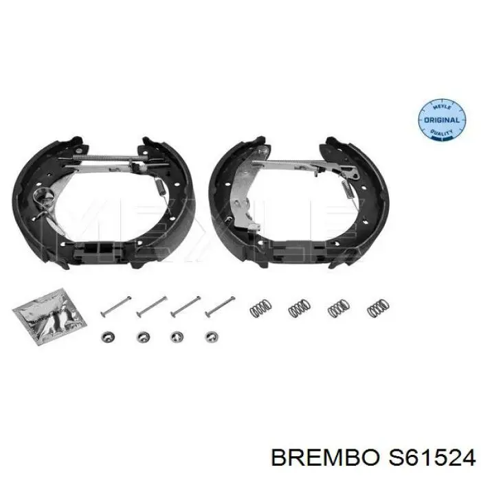 Купити S61524 Brembo Колодки гальмові задні, барабанні