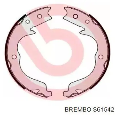 Купити S61542 Brembo Гальмівні колодки гальма стоянки