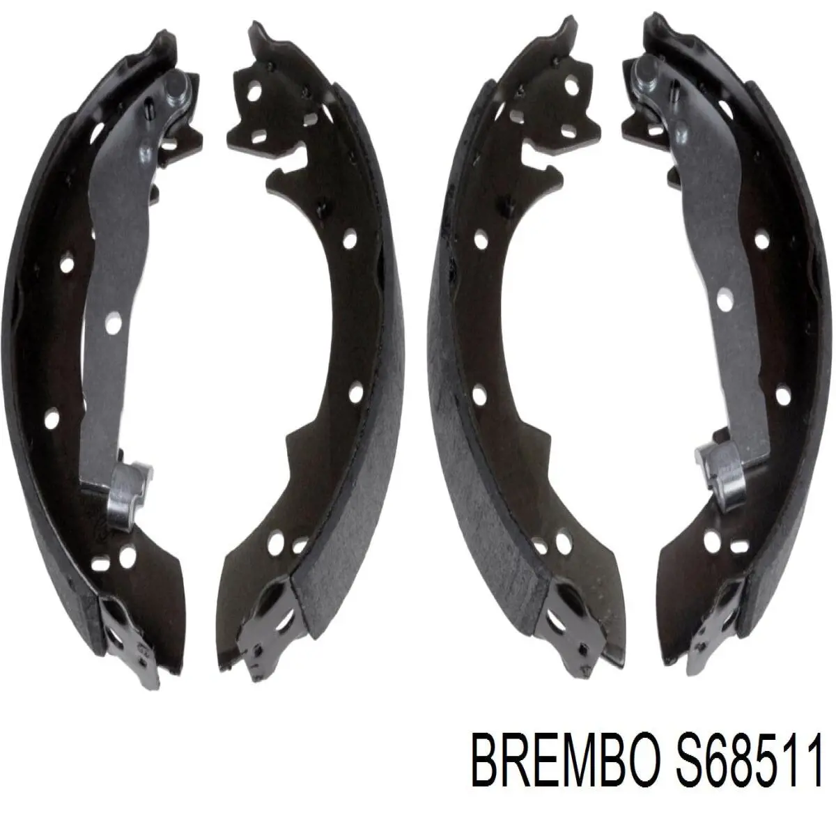 Купити S68511 Brembo Колодки гальмові задні, барабанні