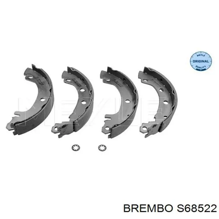 Колодки гальмові задні, барабанні Brembo S68522 ціна, від 17.51 USD