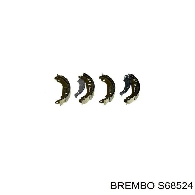 Купити S68524 Brembo Колодки гальмові задні, барабанні