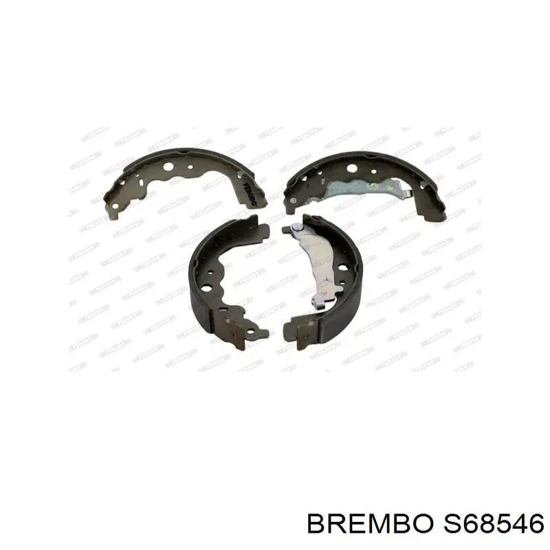 Купити S68546 Brembo Колодки гальмові задні, барабанні