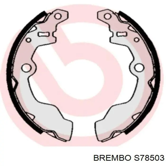 Колодки гальмові задні, барабанні Brembo S78503 ціна, від 10.48 USD