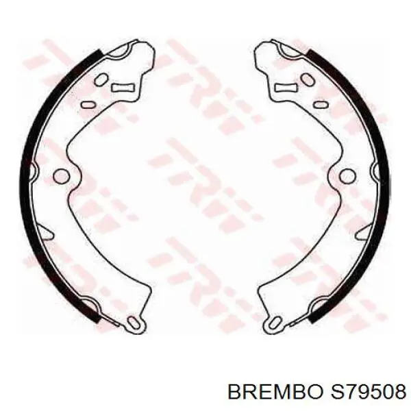 Колодки гальмові задні, барабанні S79508 Brembo