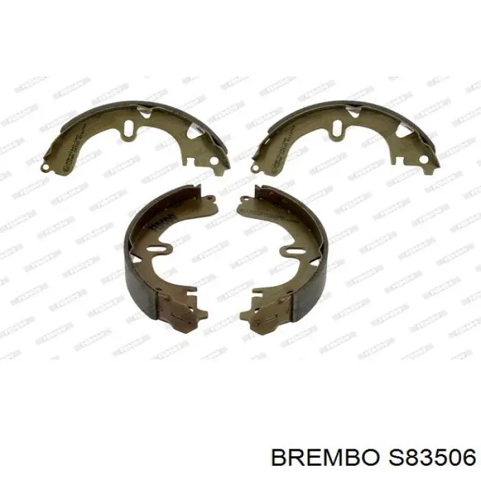 Купити S83506 Brembo Колодки гальмові задні, барабанні