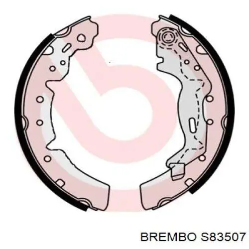Купити S83507 Brembo Колодки гальмові задні, барабанні