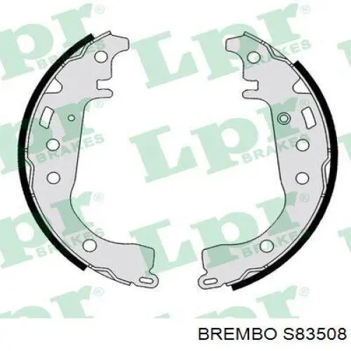 Колодки гальмові задні, барабанні S83508 Brembo