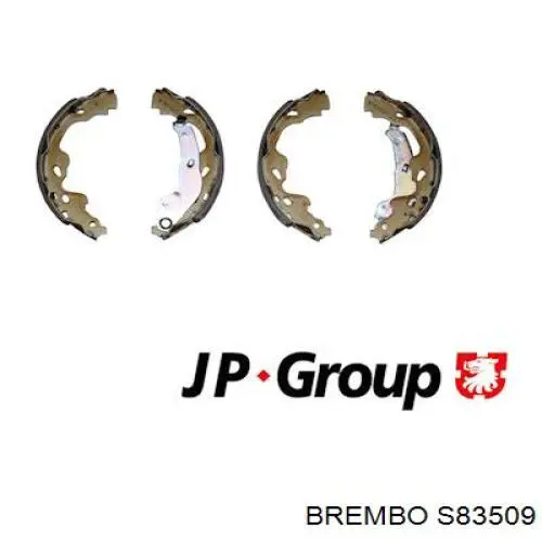 Гальма робочі задні ножні і гальмівні барабани Brembo S83509