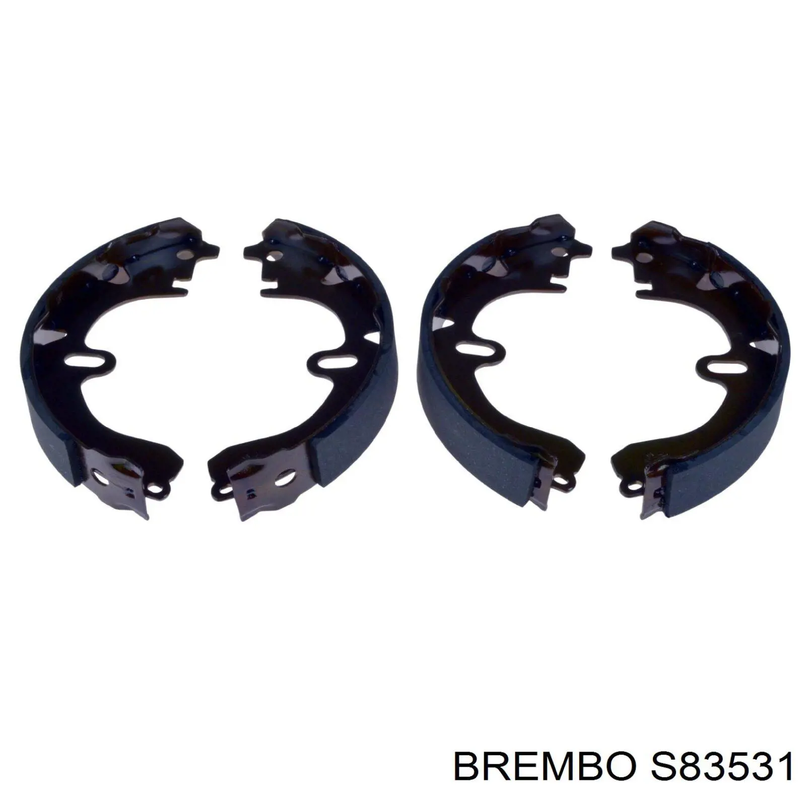 S83531 Brembo колодки гальмові задні, барабанні