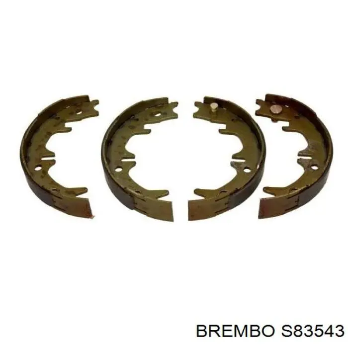 Купити S83543 Brembo Гальмівні колодки гальма стоянки