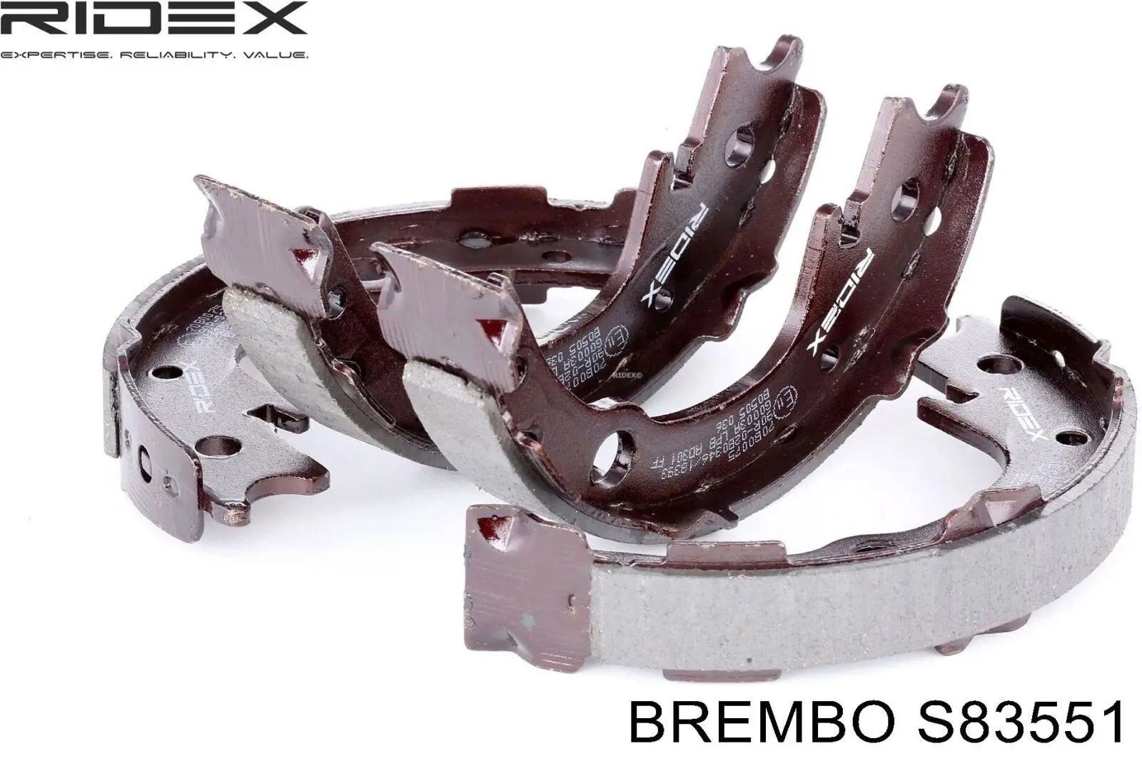 Колодки ручника S83551 Brembo
