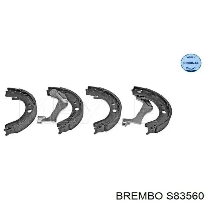 Колодки гальмові задні, барабанні S83560 Brembo