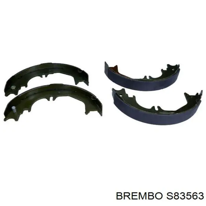 Купити S83563 Brembo Гальмівні колодки гальма стоянки