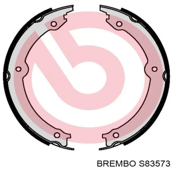 Колодки ручника / стоянкового гальма Brembo S83573 ціна, від 23.72 USD