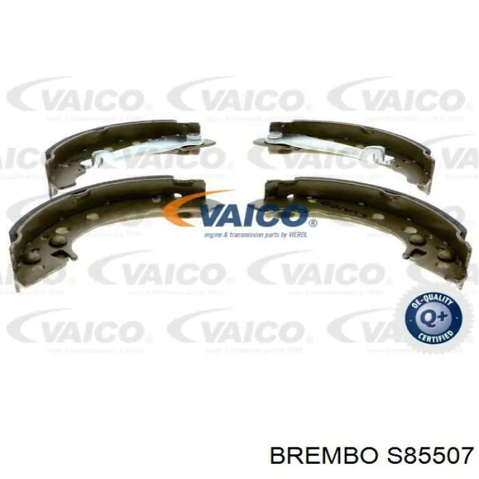 S85507 Brembo Колодки гальмівні задні, барабанні