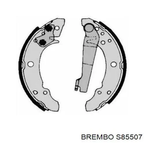 Купити S85507 Brembo Колодки гальмові задні, барабанні