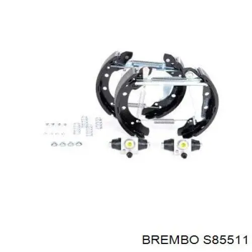 Купити S85511 Brembo Колодки гальмові задні, барабанні