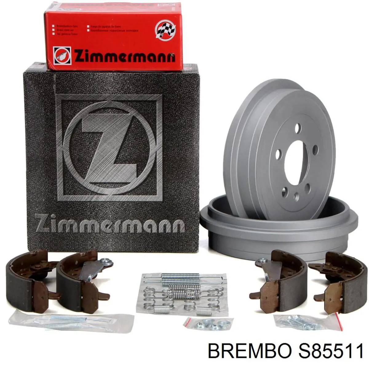 Колодки гальмові задні, барабанні S85511 Brembo