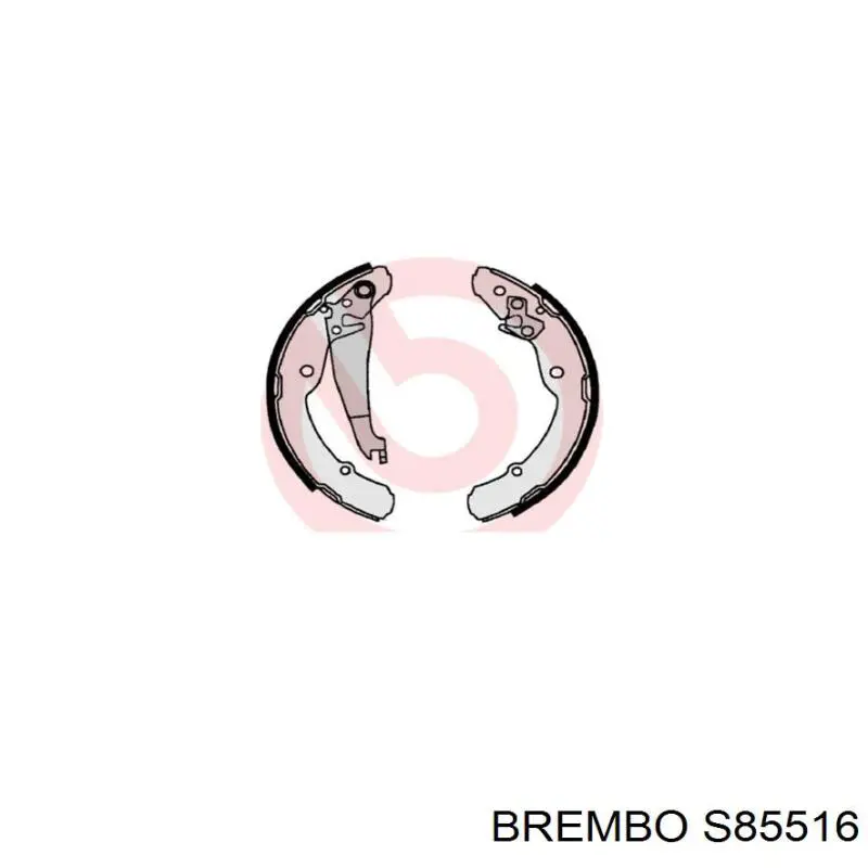 Купити S85516 Brembo Колодки гальмові задні, барабанні