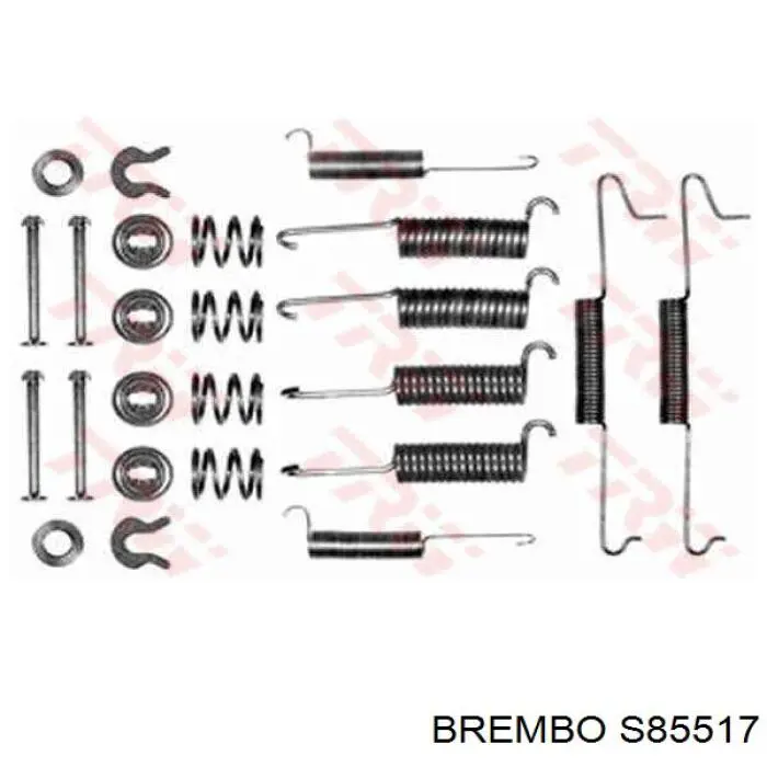 Колодки гальмові задні, барабанні S85517 Brembo