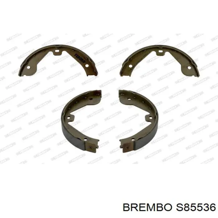 Купити S85536 Brembo Гальмівні колодки гальма стоянки