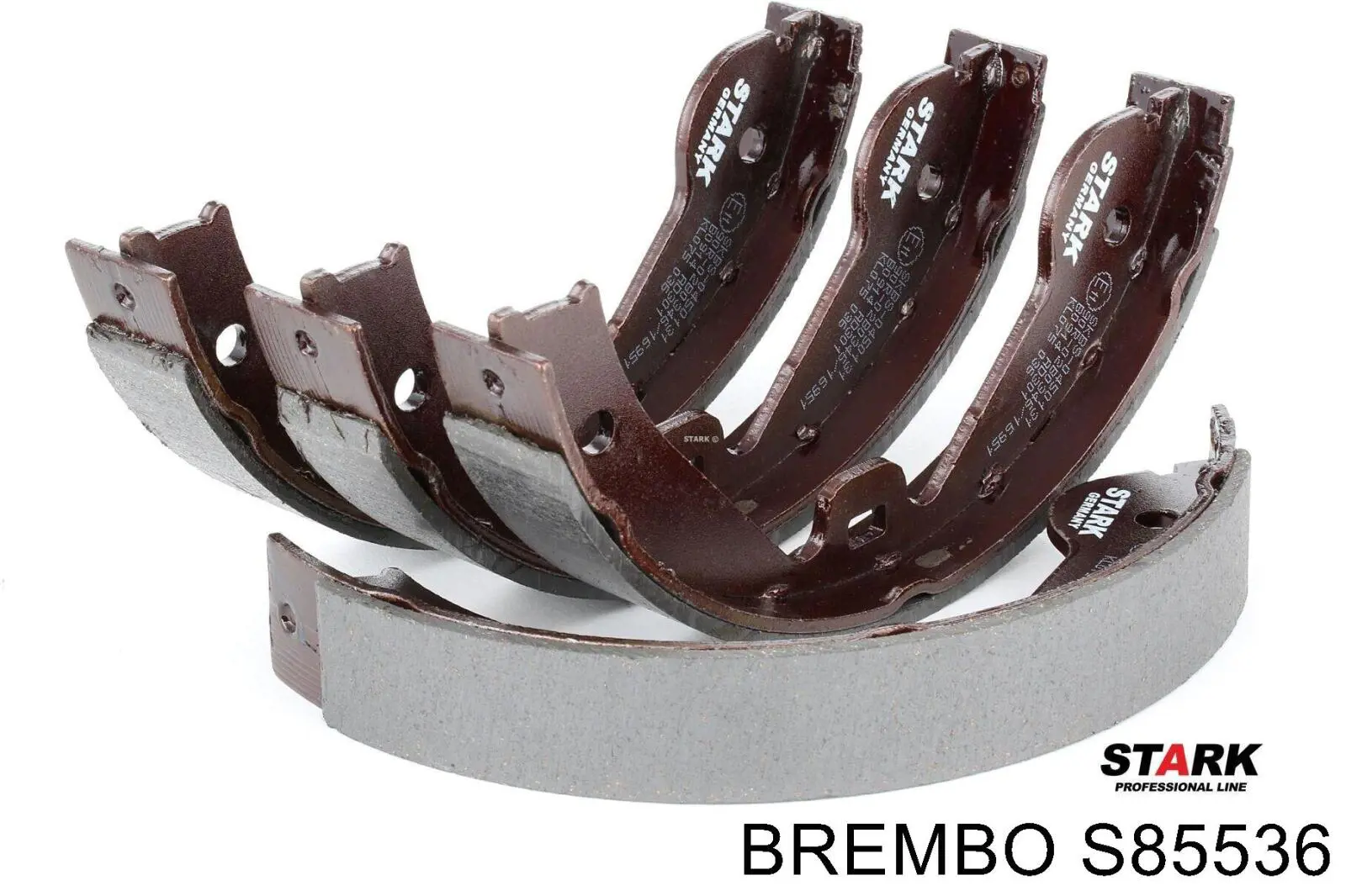 Колодки ручника / стоянкового гальма Brembo S85536 ціна, від 30.92 USD