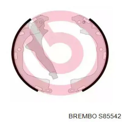 Колодки гальмові задні, барабанні Brembo S85542 ціна, від 56.34 USD