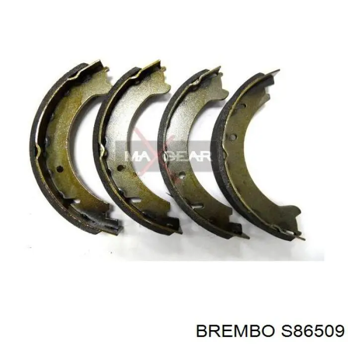 Колодки ручника / стоянкового гальма Brembo S86509 ціна, від 19.11 USD