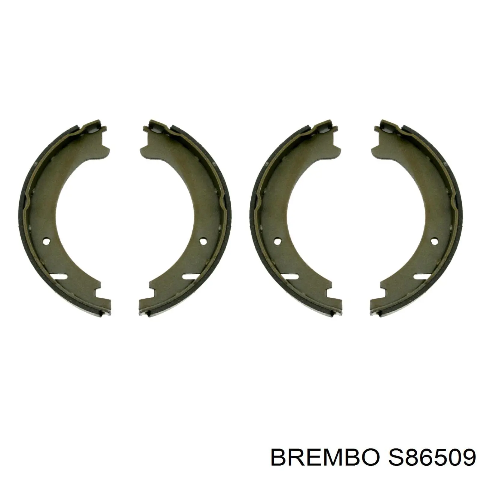 Колодки ручника S86509 Brembo