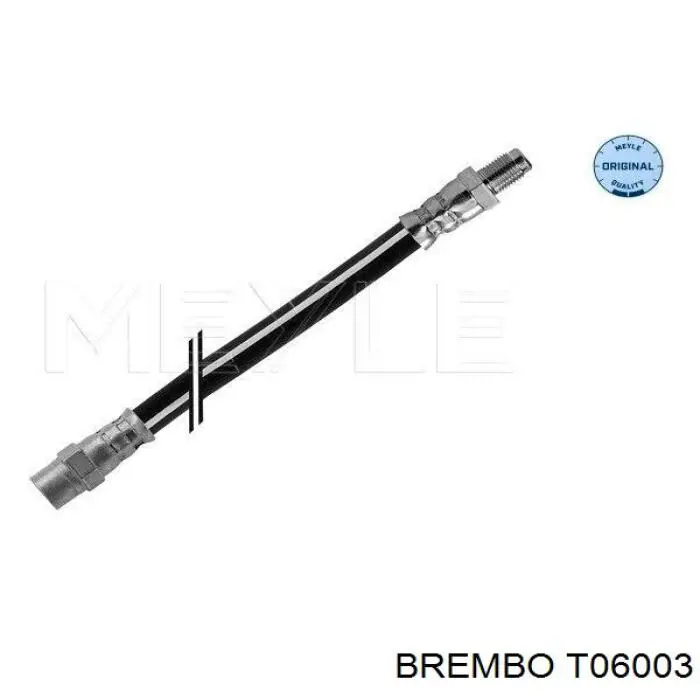 T06003 Brembo шланг гальмівний задній