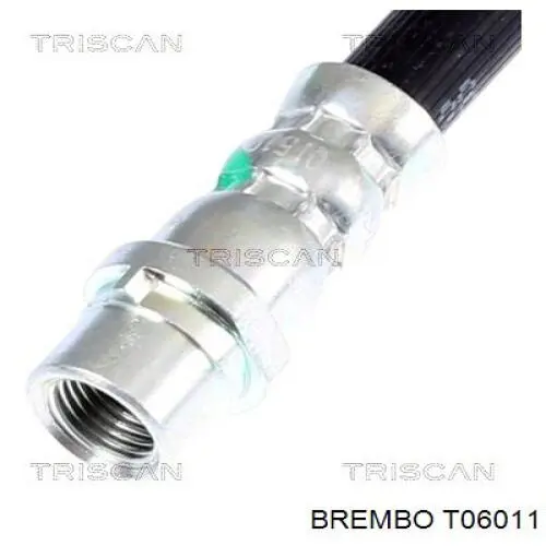 Шланг гальмівний передній Brembo T06011 ціна, від 9.19 USD