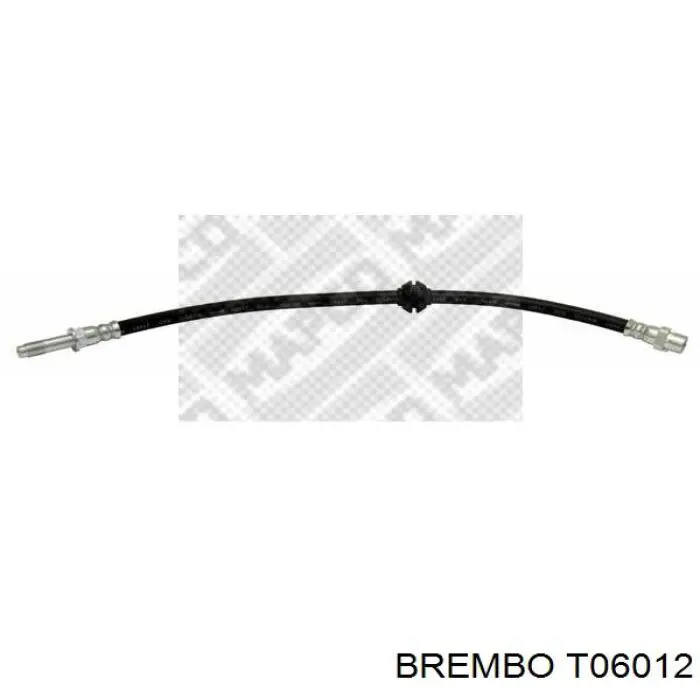 Шланг гальмівний передній Brembo T06012 ціна, від 7.89 USD